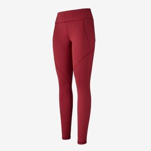 NWOT Red Patagonia Centered Tights